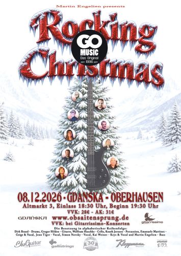Tickets für GO MUSIC im Dezember in Oberhausen am 08.12.2026 - Karten kaufen